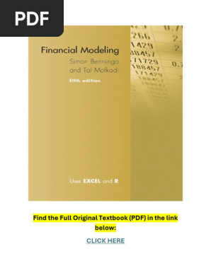 Financial Modeling: 5th Edition PDF | PDF | Black–Scholes Model