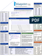 Bluebrintcss Cheat Sheet