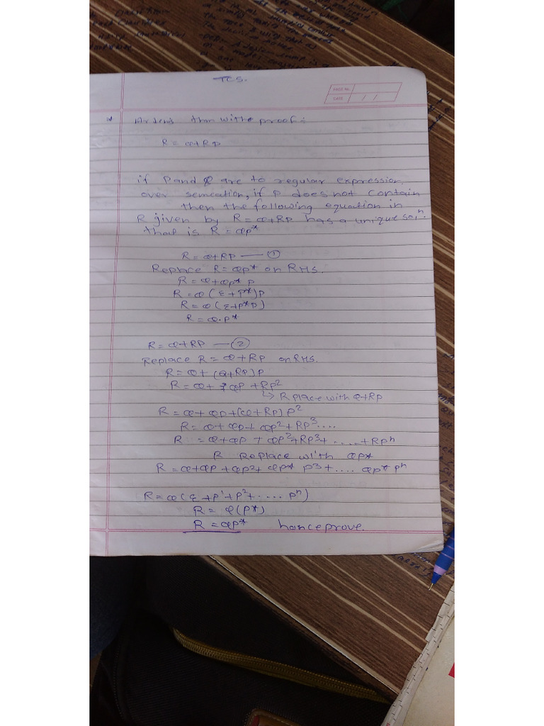 TCS TE Notes | PDF
