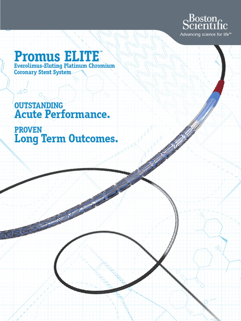 Ic-530906-Aa Promus Elite Brochure - Eu - Final | PDF | Stent ...
