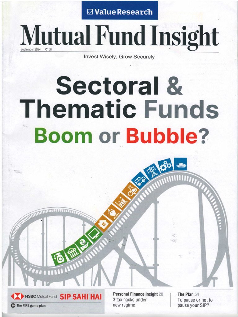 Sectoral & Thematic Funds Insight | PDF | Corporations | Institutional ...