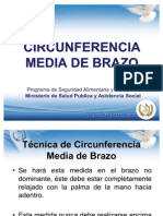 Circunferencia Media de Brazo