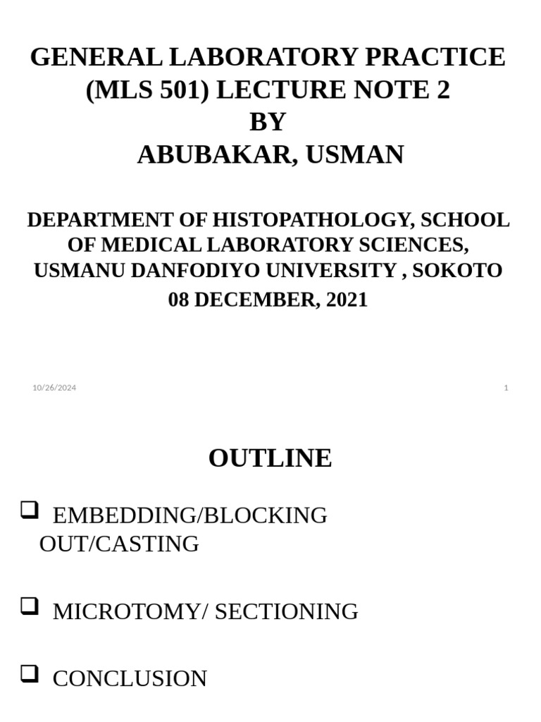 GLP Lecture Note 2 | PDF