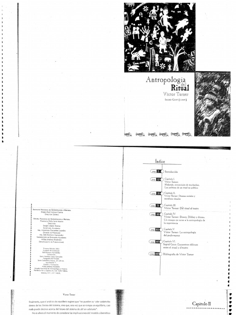 Turner Antropología Del Ritual | PDF