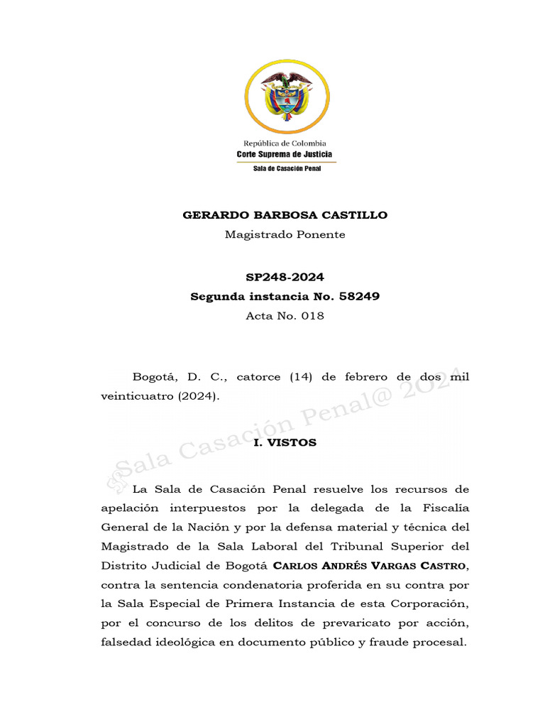 SP248 2024 (58249) | PDF | Abogado | Juez