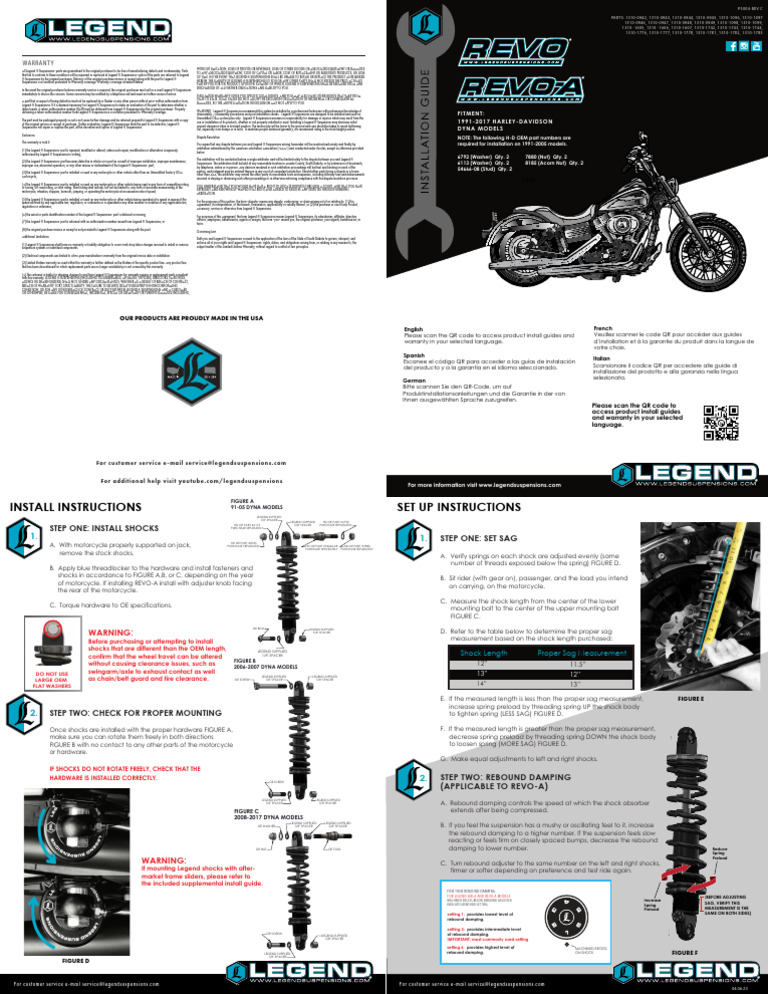 p3004 Revo Dyna Installguide-Rev-C | PDF | Arbitration | Legal Liability