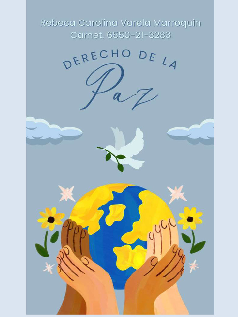 Rebeca Varela - Derecho de la Paz | PDF | Derechos humanos | Guatemala