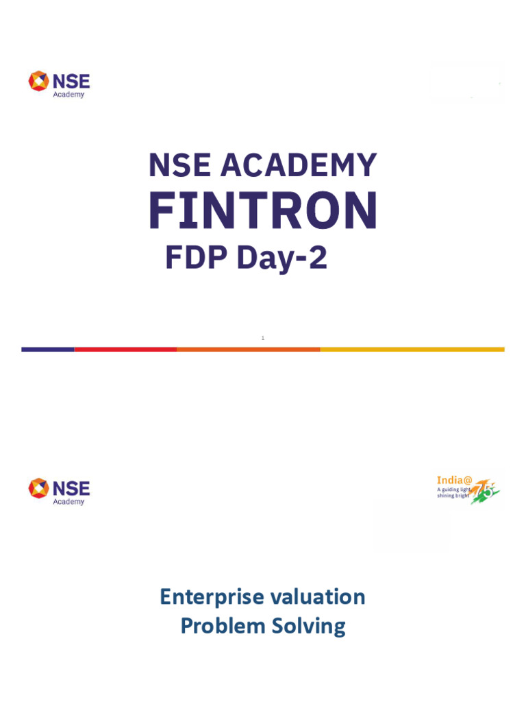 Technical Analysis FDP Day-2 23.1.2024 | PDF | Leverage (Finance ...