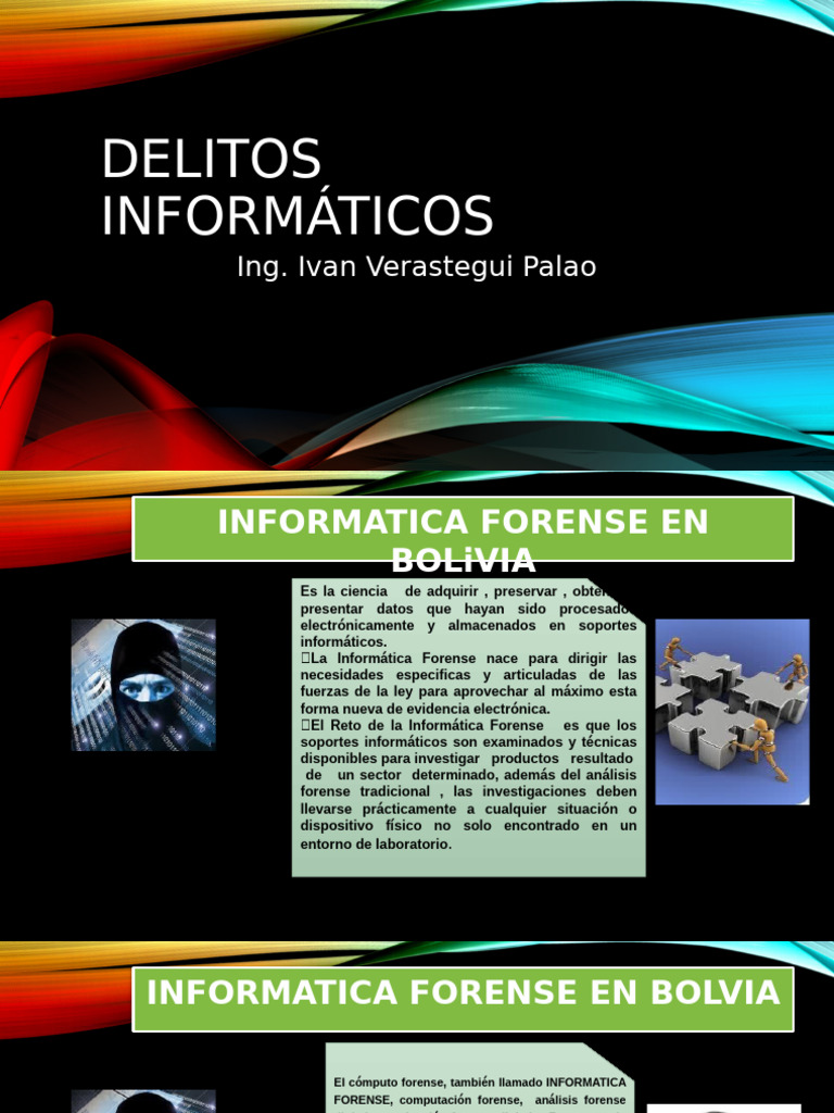DELITOS INFORMATICOS | PDF | Informática forense | Cibercrimen