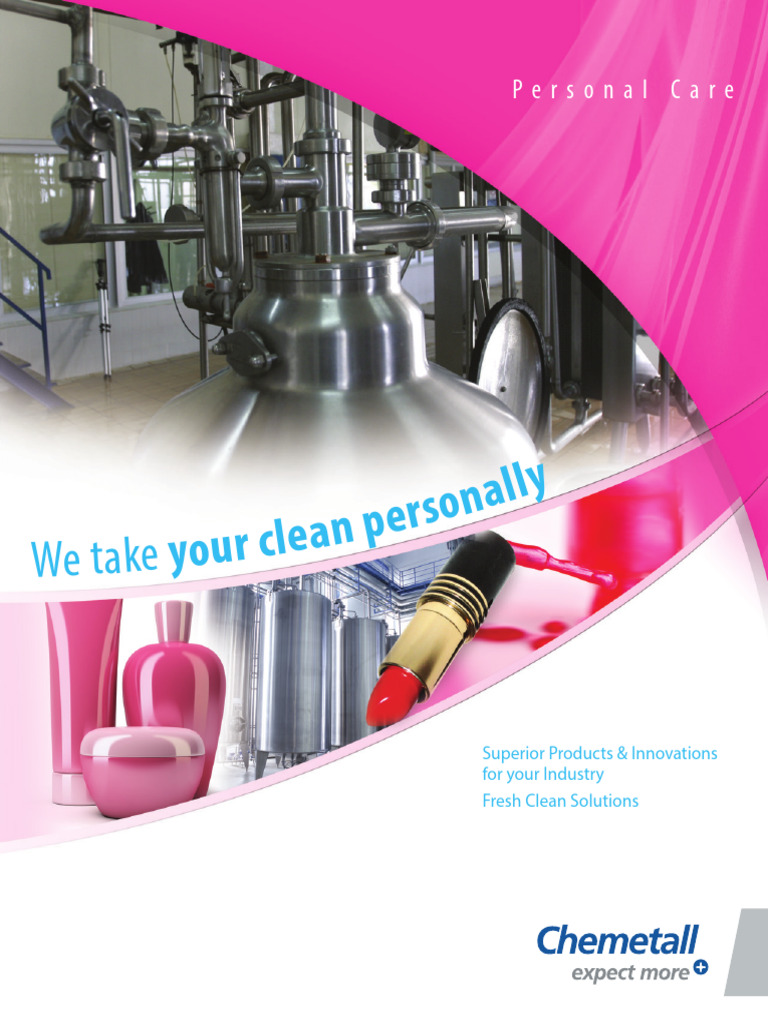 Chemetall Personal-Care Brochure | PDF | Analytical Chemistry ...