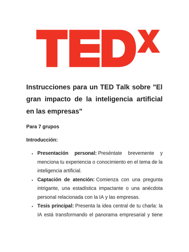 Impacto de la IA en Empresas | PDF | Inteligencia artificial ...