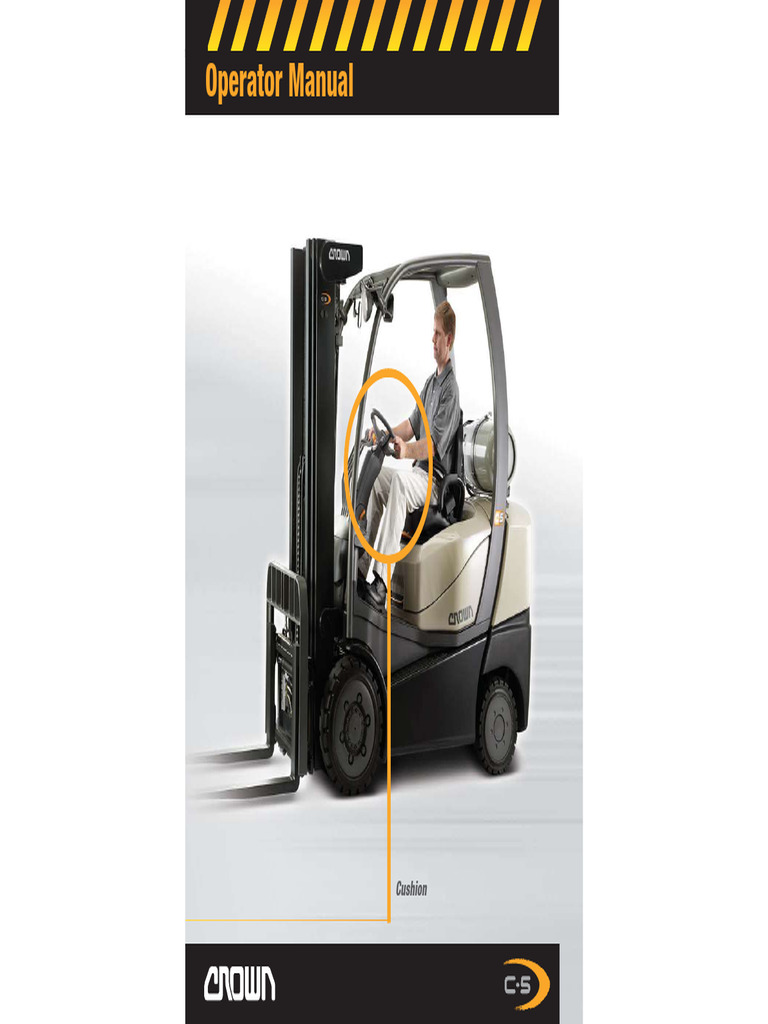 Sit-Down Rider Lift Truck Operator Manual | PDF | Truck | Elevator