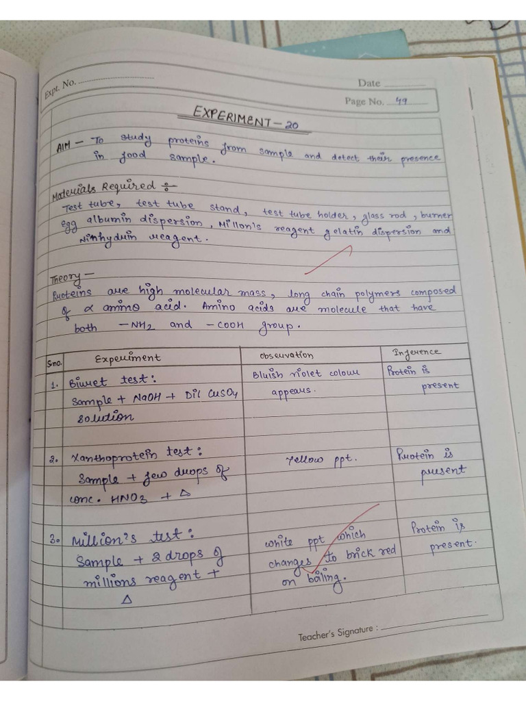 Exp 20 | PDF