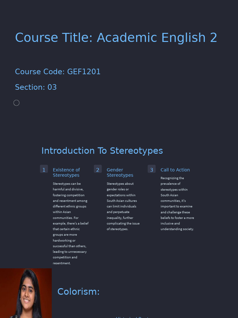 Challenging Stereotypes in Asian Communities | PDF | Stereotypes | Caste