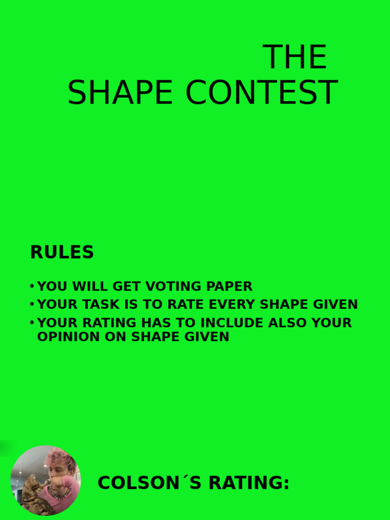 Contest | PDF | Cooking, Food & Wine | Art