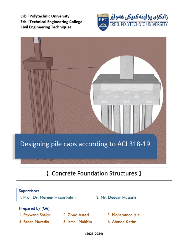 Pile Cap Design per ACI 318-19 Guidelines | PDF | Deep Foundation ...