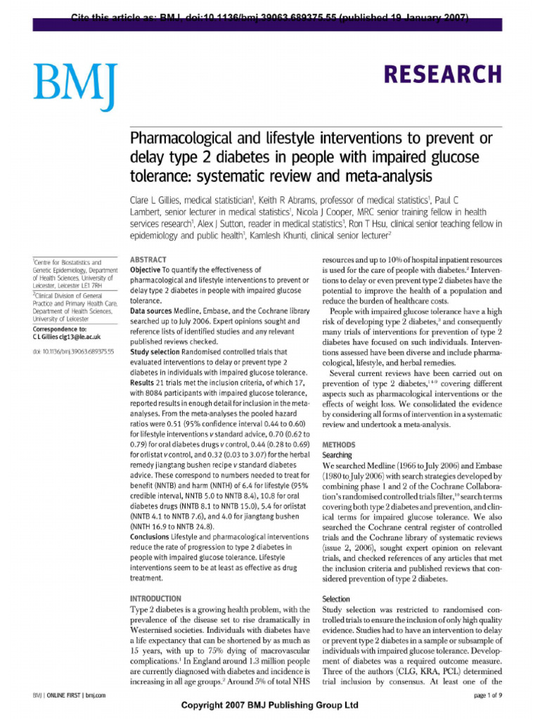 Current Medical Nutrition Therapy Recommendations for the Person with ...
