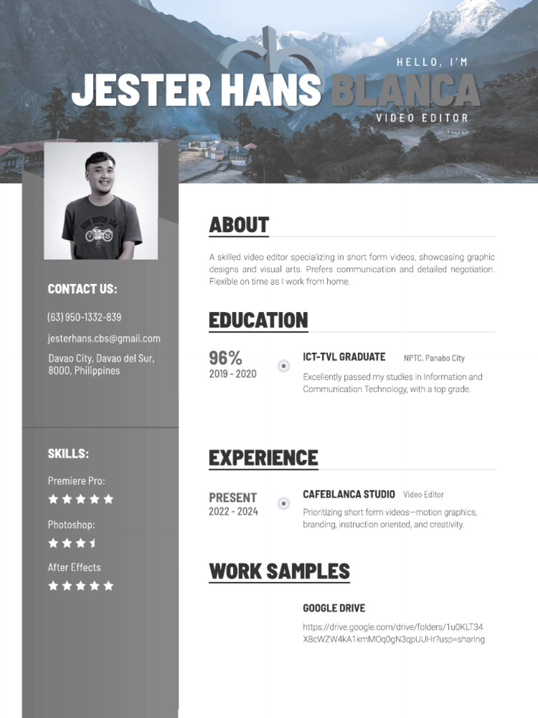 Resume Sample | PDF