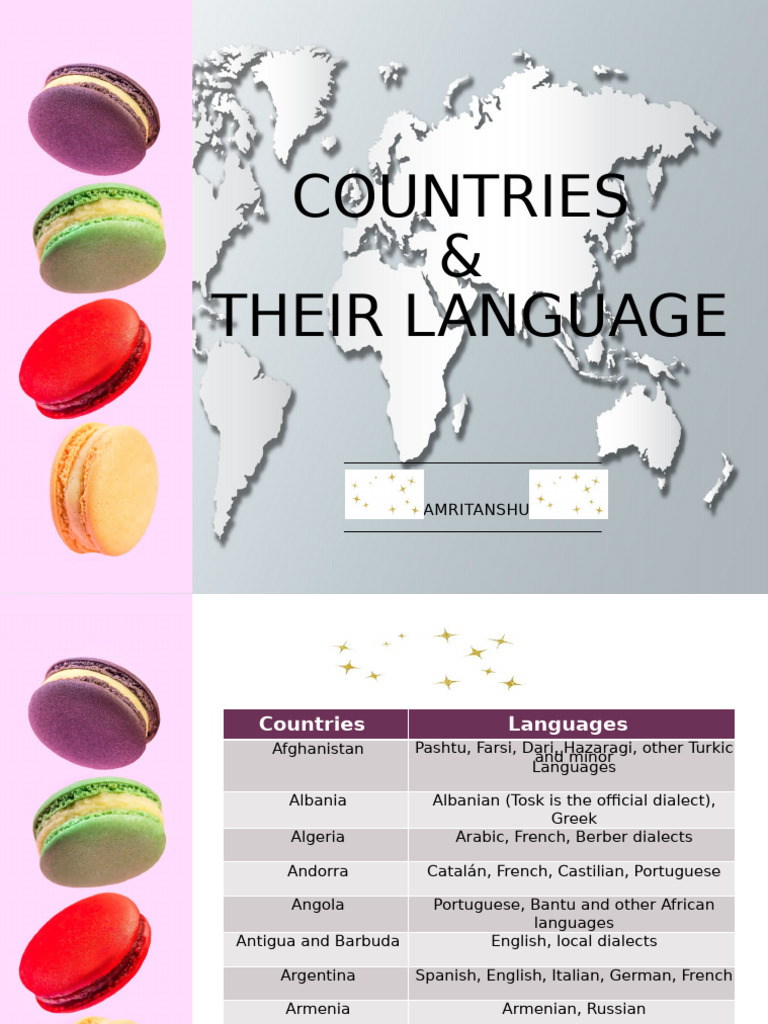 Language List | PDF | Arabic | French Language
