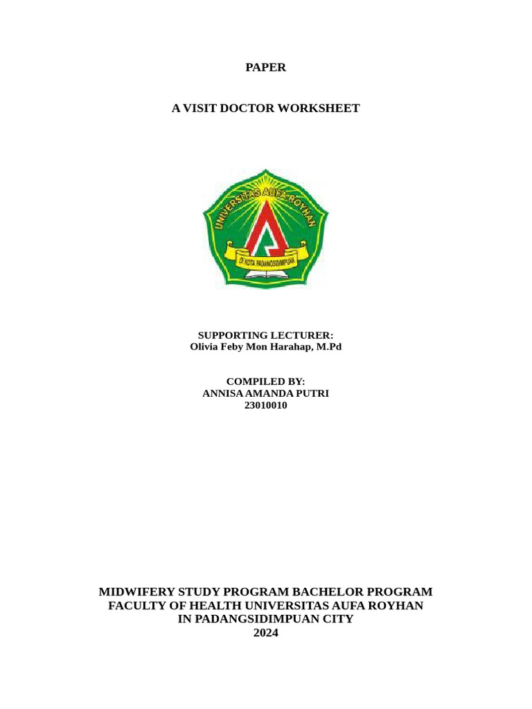 DOCTOR | PDF | Medical Diagnosis | Physical Examination