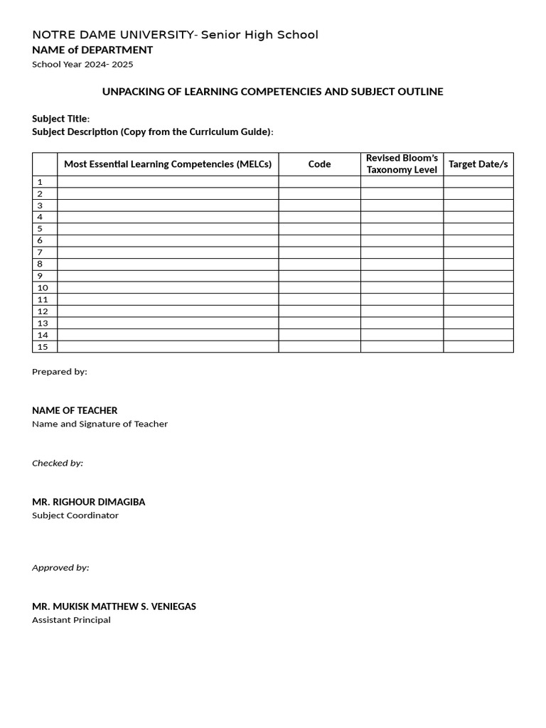 Unpacking Format | PDF | Science & Mathematics | Technology & Engineering