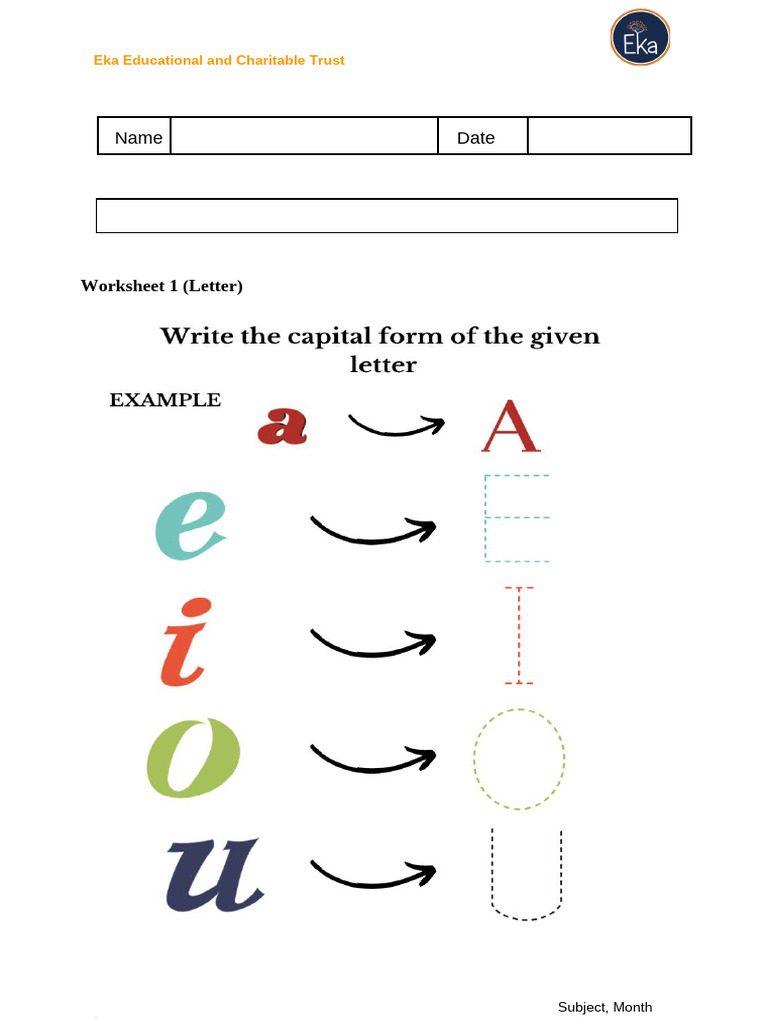 AL 1 Letter Tracing Worksheets | PDF | Science & Mathematics