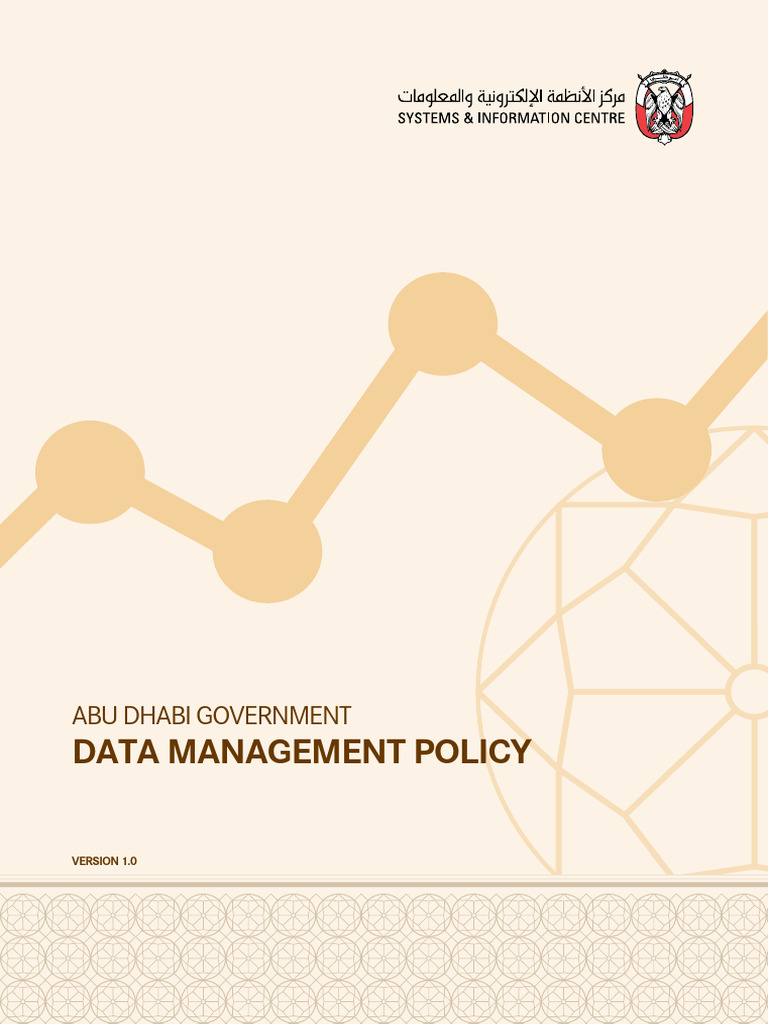 Abu Dhabi Data Management Policy 1.0 | PDF | Governance | Metadata