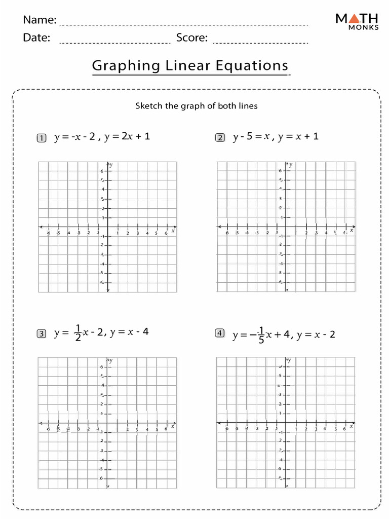 Graphing Linear Equations Guide | PDF | Mathematics | Mathematical Objects