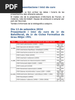Portal D'assignatures I Horaris ETSEIB | PDF