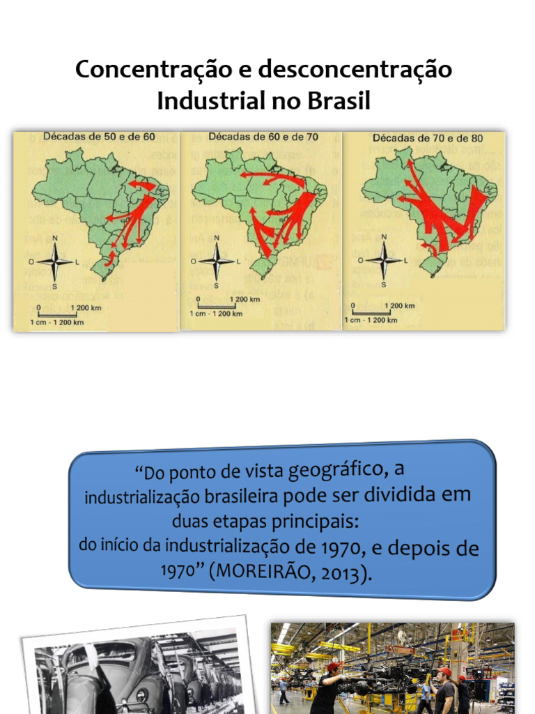 Desconcentração Industrial no Brasil | PDF | Brasil | Economias