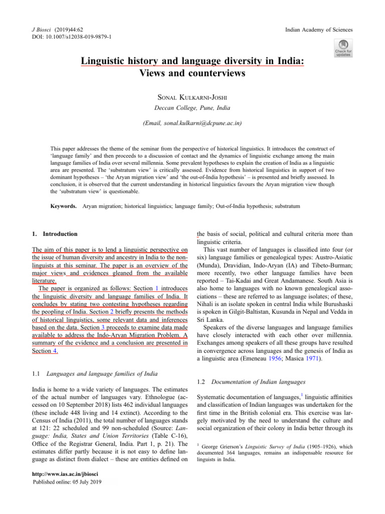 Indian Languages Pdf Sanskrit Linguistics