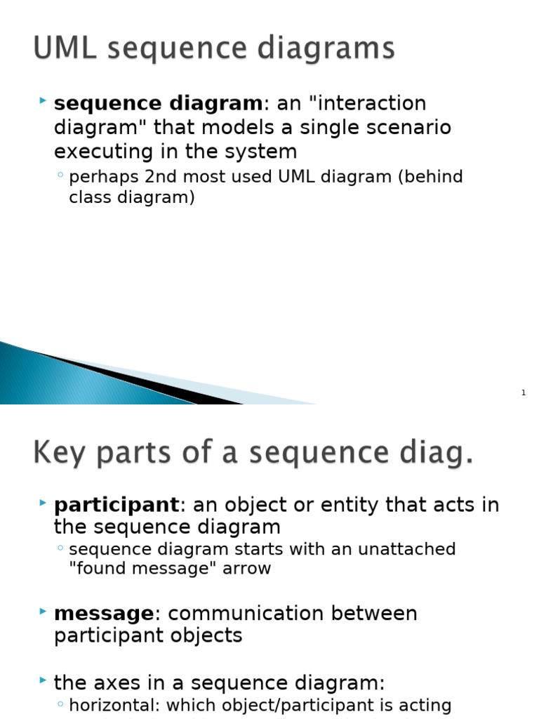 UML Sequence and Collaboration Diagrams | PDF | Method (Computer ...