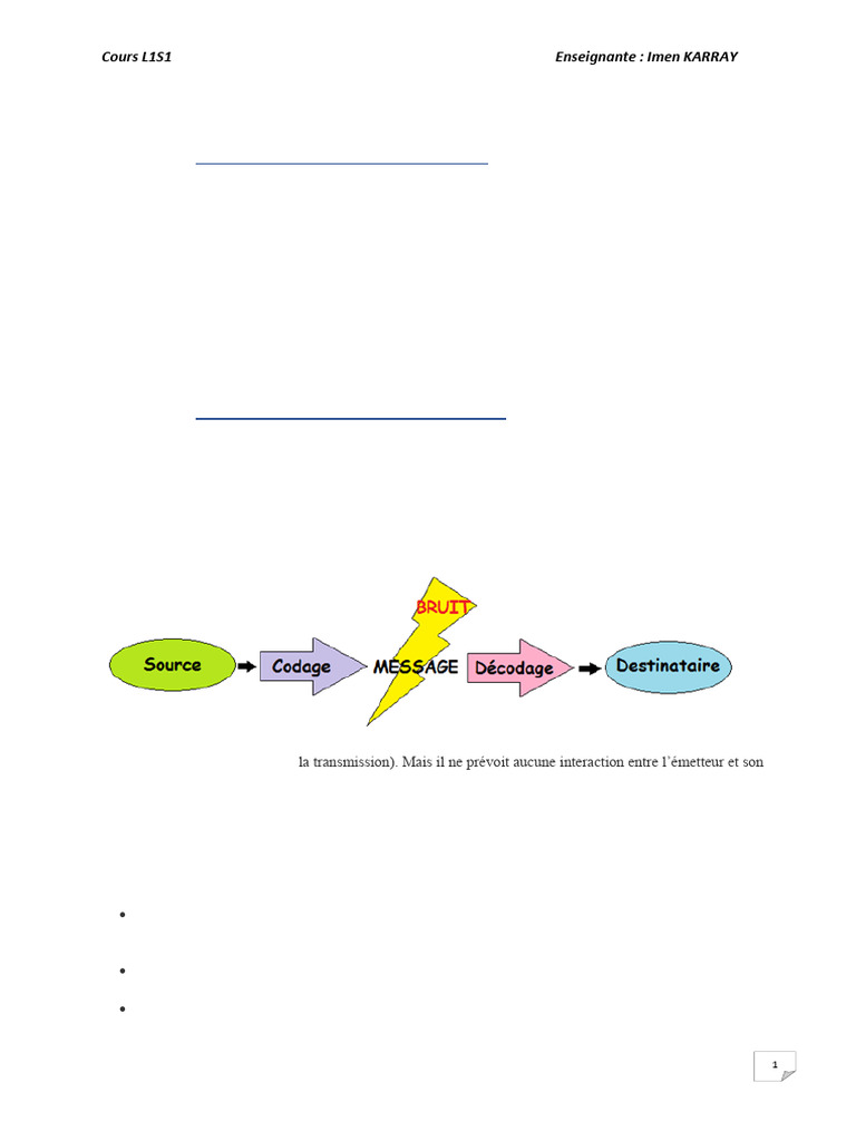Processus de la Communication | PDF | la communication