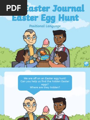 t n 7356 the Easter Journal Easter Egg Hunt Positional Language Powerpoint Ver 2