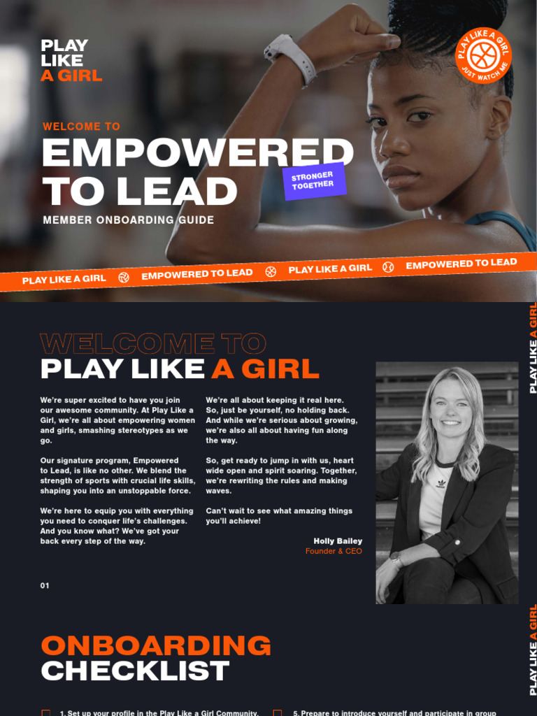 New Member Welcome Pack | PDF | Leadership | Mindset