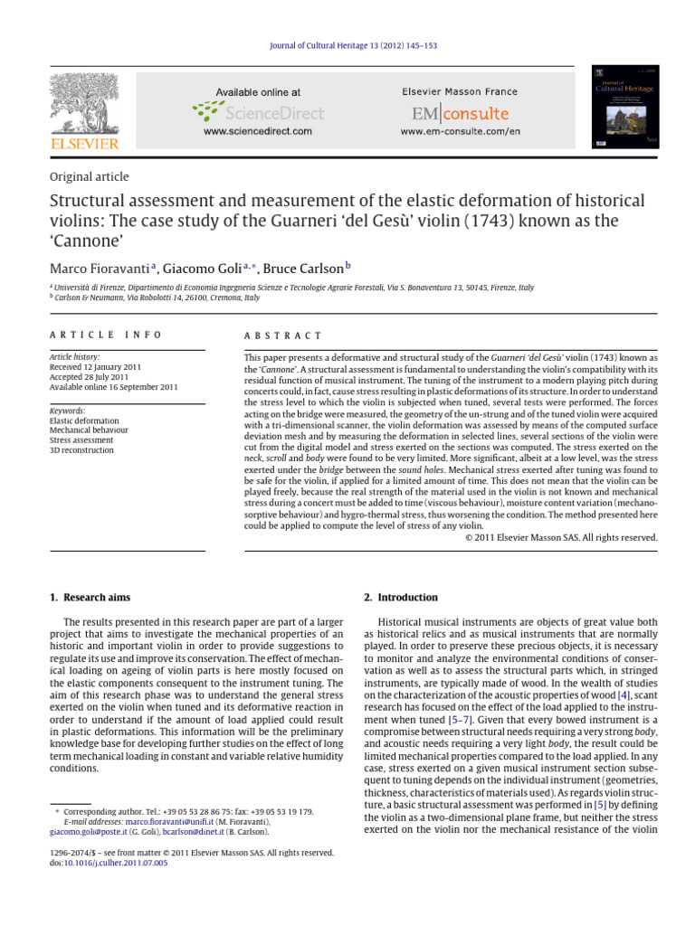 Structural Assessment and Measurement of | PDF | Stress (Mechanics ...