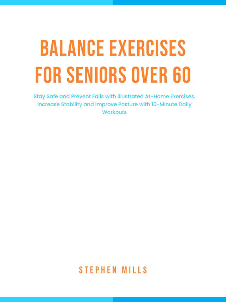 Balance Exercises for Seniors 60+ | PDF | Balance (Ability) | Dementia