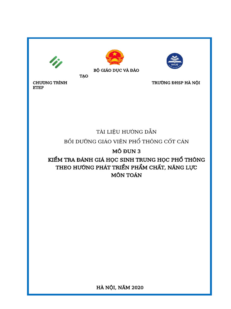 Module 3.toan THPT | PDF