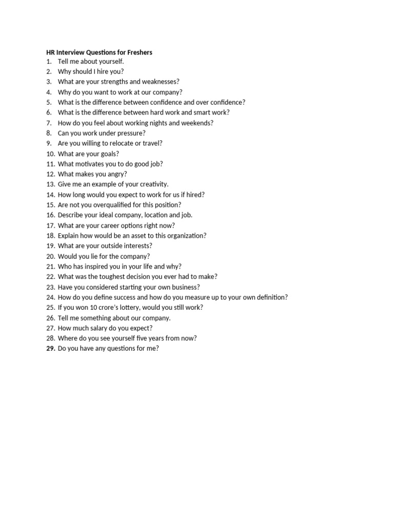 Computer Science Mock Interview Guide | PDF | Computer File | Microsoft ...