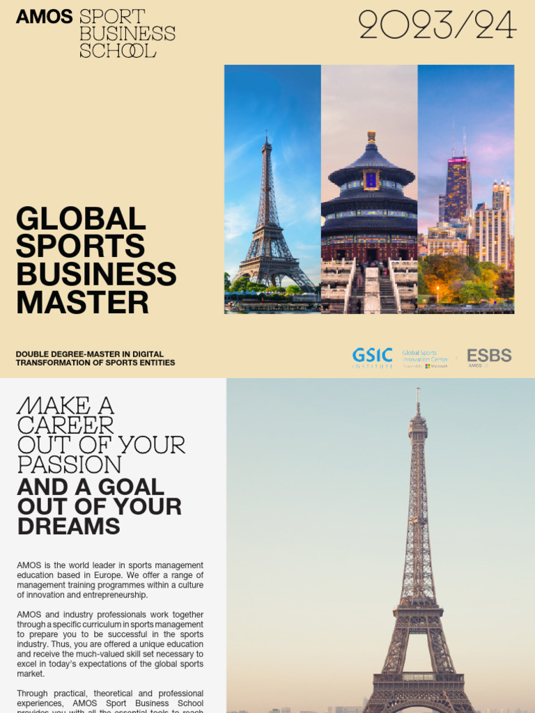 GSBM Brochure Spain Bat Page Par Page | PDF | Academic Degree | South Korea