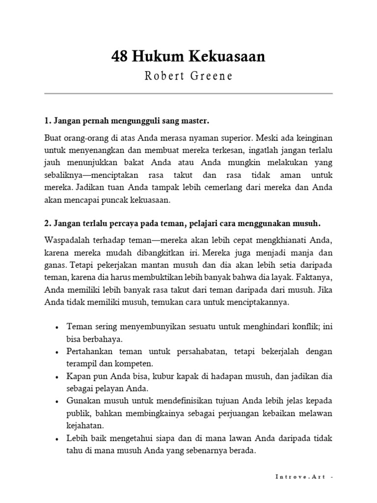 Langkah-Langkah Memahami 48 Hukum Kekuasaan dengan Panduan PDF Terlengkap untuk Pemula dan Praktisi di Era Digital