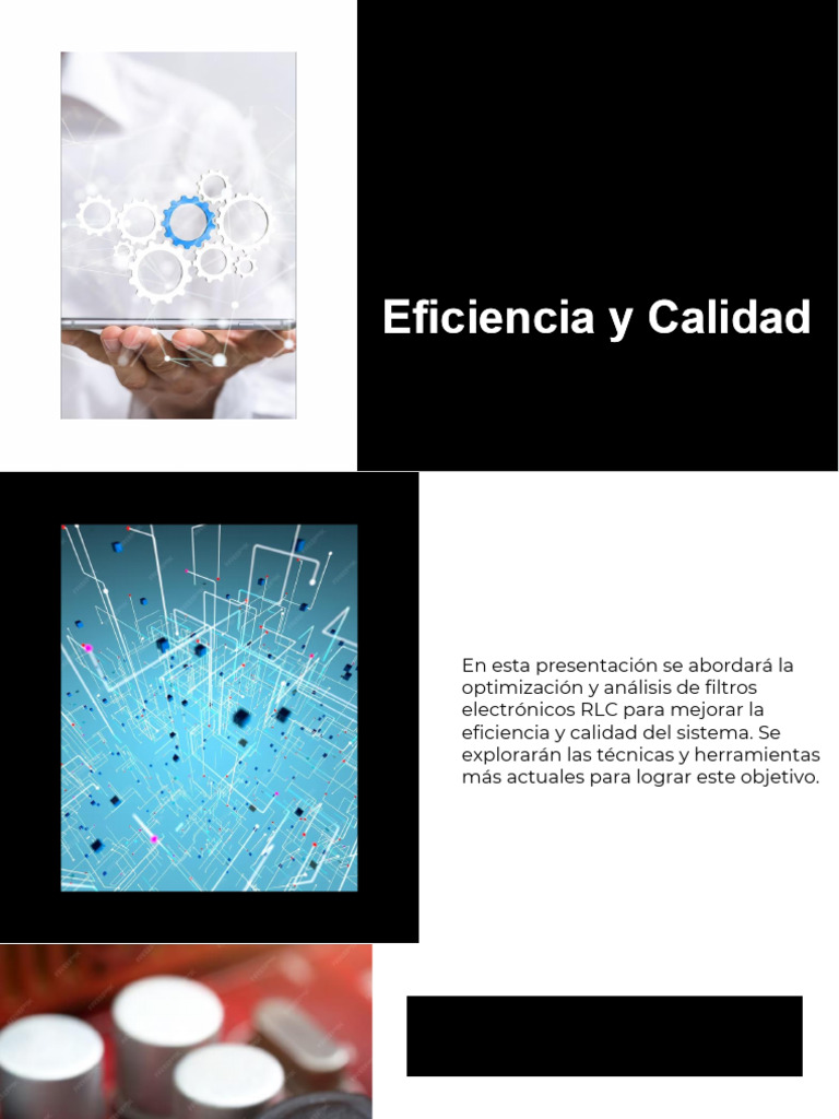 Optimización de Filtros RLC Electrónicos | PDF | Filtro electronico ...
