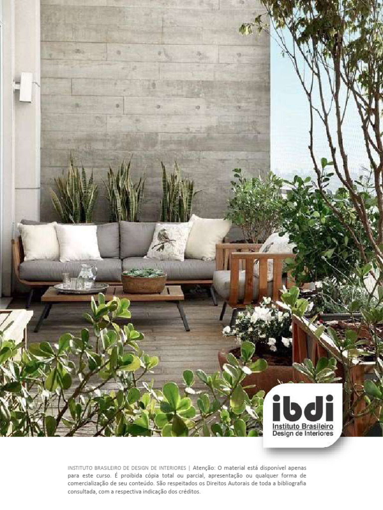 Qualidades do Paisagismo no Design Interior | PDF | Arquitetura de ...