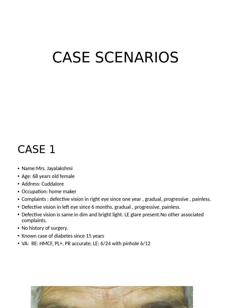 Case Scenarios Ug | PDF