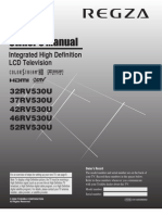 Toshiba 32RV530U Manual