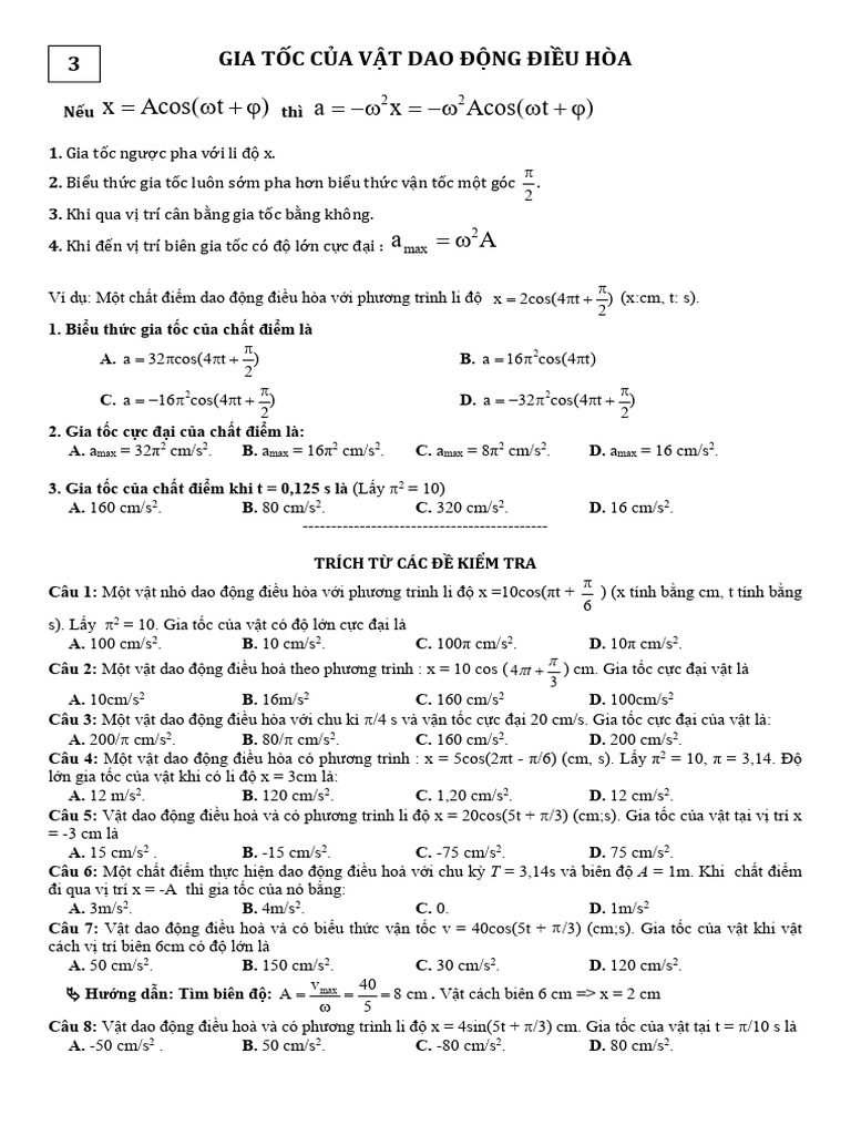 3 GIA TOC - đề bài lqd | PDF