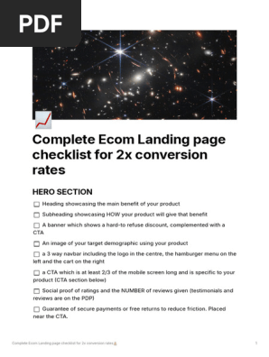 2X Conv Landing Page