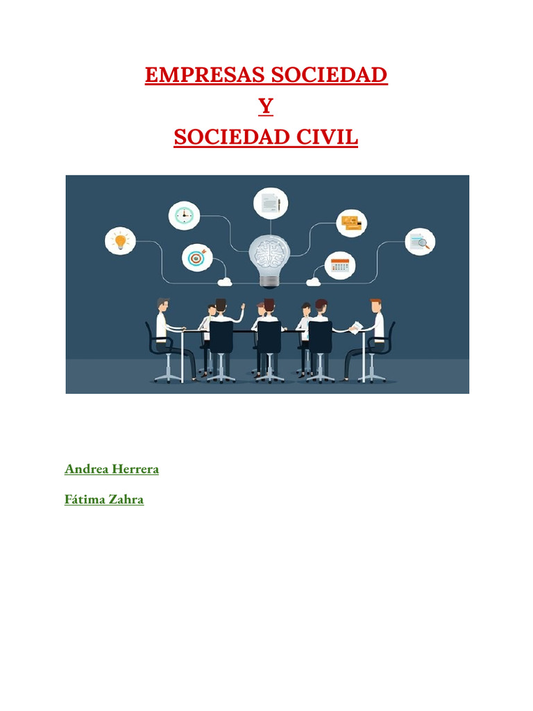 Tipos de Empresas: Sociedad Civil y Mercantil | PDF | Sociedad | Business