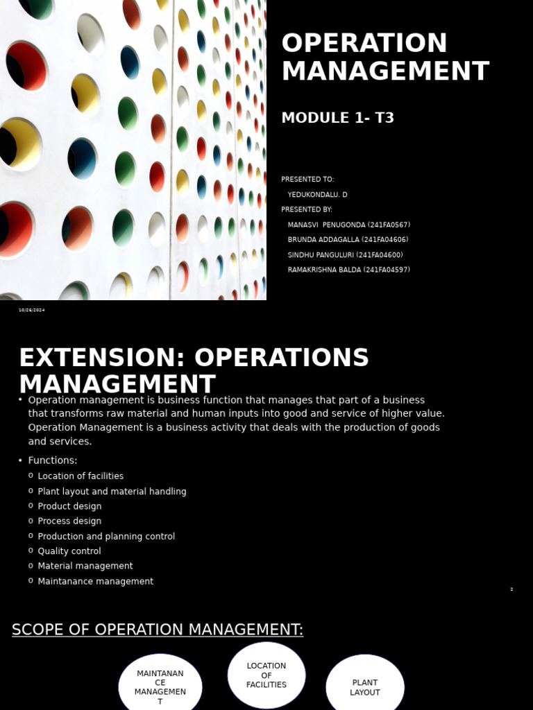 Management Science T3 | PDF | Inventory | Economies