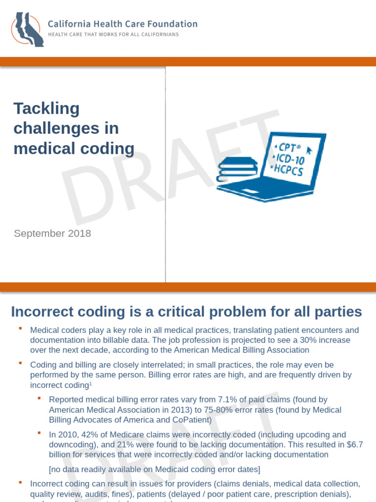 Challenges in Medical Coding | PDF | Public Services | Social Programs